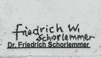 Dr. Friedrich Schorlemmer